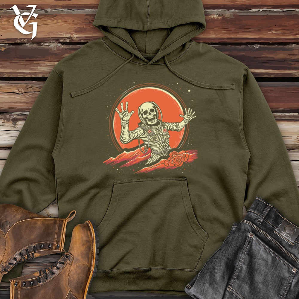 Viking Goods Cosmic Parachute Daredevil Midweight Hooded Sweatshirt Army / L