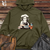 Viking Goods Cow Culinary Delight Midweight Hooded Sweatshirt Army / L