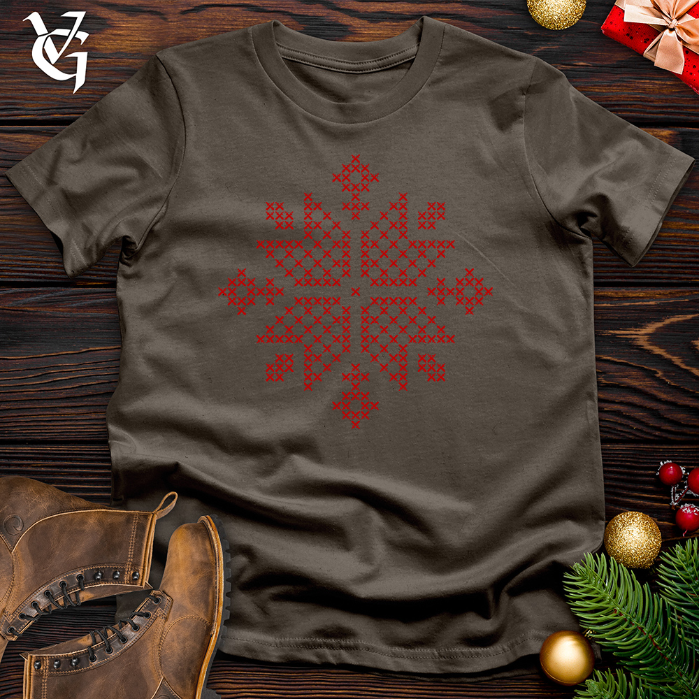 Viking Goods Crossing Swords Cotton Tee Army / L