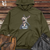 Viking Goods Donkey Karaoke Night Midweight Hooded Sweatshirt Army / L