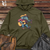 Viking Goods Elephant Country Strummer Midweight Hooded Sweatshirt Army / L