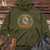 Viking Goods Enchanted Forest Dragon Midweight Hooded Sweatshirt Army / L