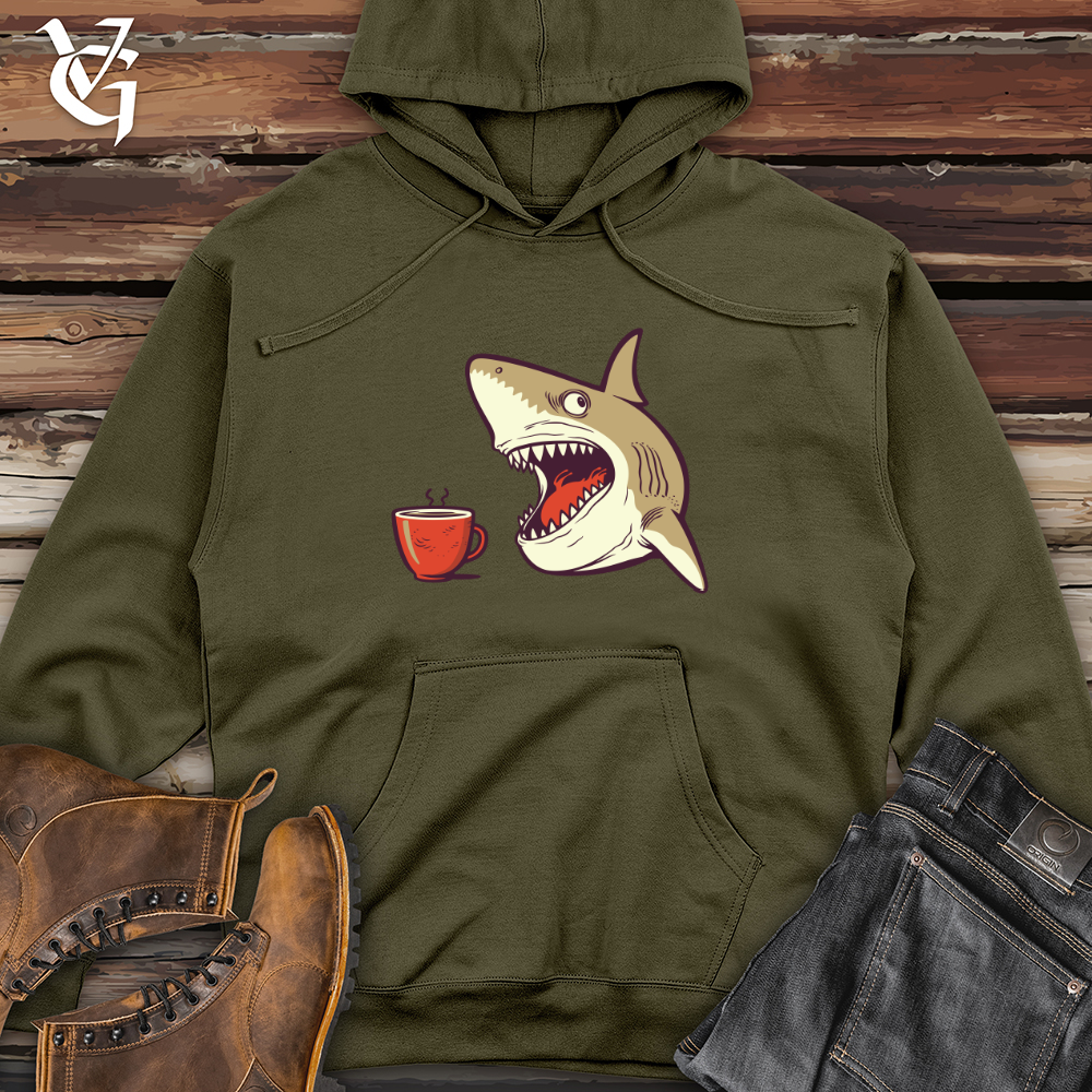 Viking Goods Great White Brew Midweight Hooded Sweatshirt Army / L