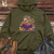 Viking Goods Hedgehog Sewing Delight Midweight Hooded Sweatshirt Army / L