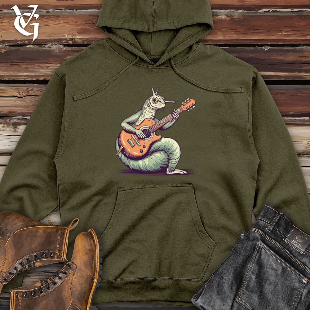 Viking Goods Melody Carrying Snail Midweight Hooded Sweatshirt Army / L