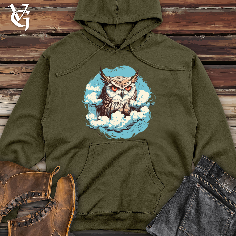 Viking Goods Misty Wisdom Weaver Midweight Hooded Sweatshirt Army / L