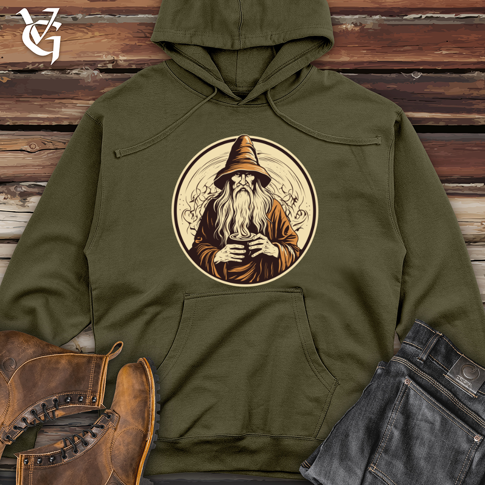 Viking Goods Mystic Brew Midweight Hooded Sweatshirt Army / L