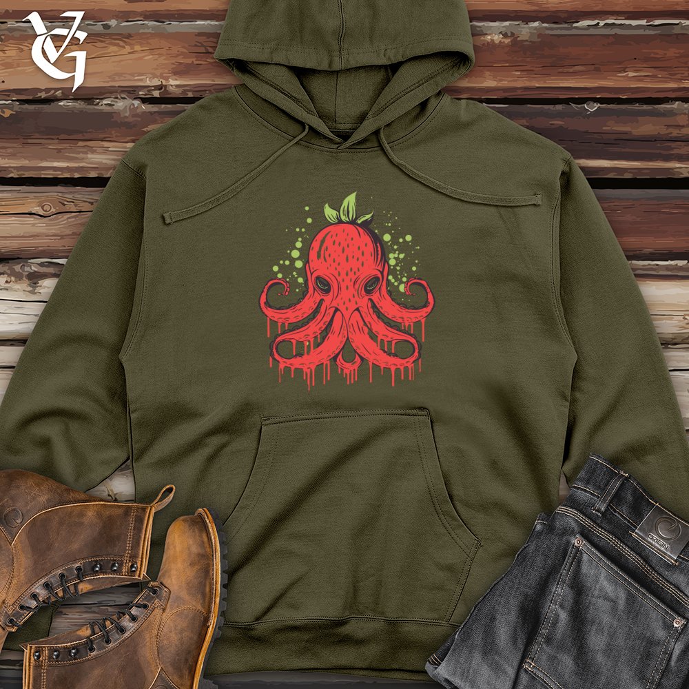 Viking Goods Octomelon Midweight Hooded Sweatshirt Army / L