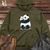 Viking Goods Panda Cuddle Embrace Midweight Hooded Sweatshirt Army / L