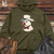 Viking Goods Parrot Gentleman Chic Midweight Hooded Sweatshirt Army / L