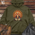 Viking Goods Peacock Zen Harmony Midweight Hooded Sweatshirt Army / L