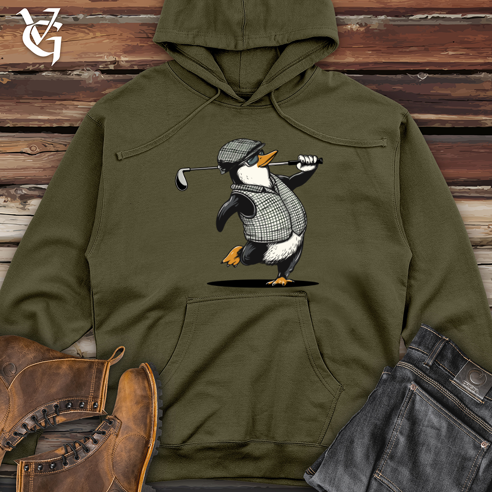 Viking Goods Penguin Golf Pro Midweight Hooded Sweatshirt Army / L