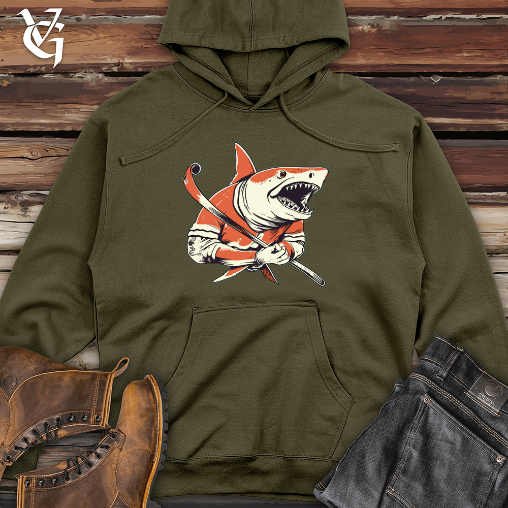 Viking Goods Sharkblade Slapshot Midweight Hooded Sweatshirt Army / L