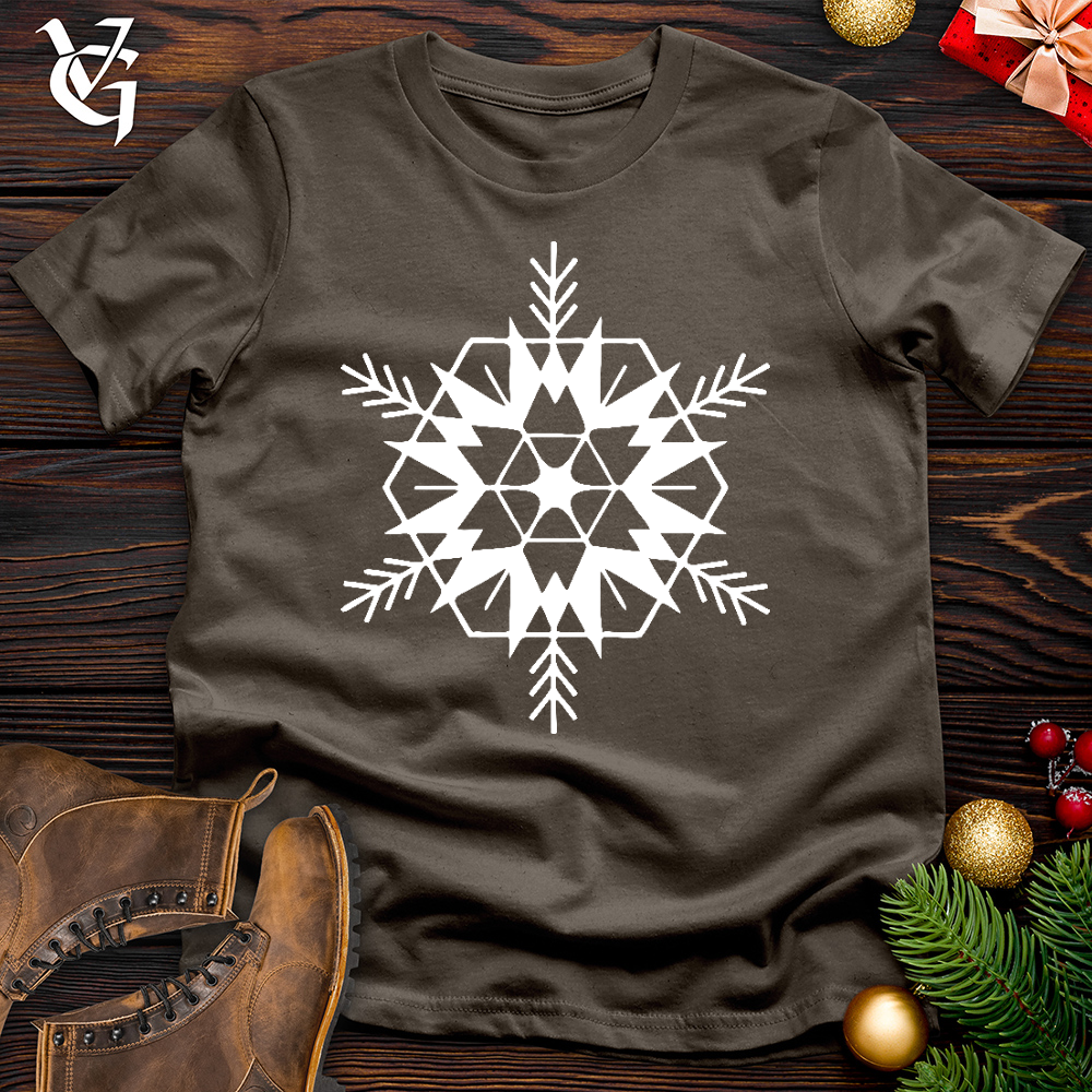 Viking Goods Snowflake Sign Cotton Tee Army / L