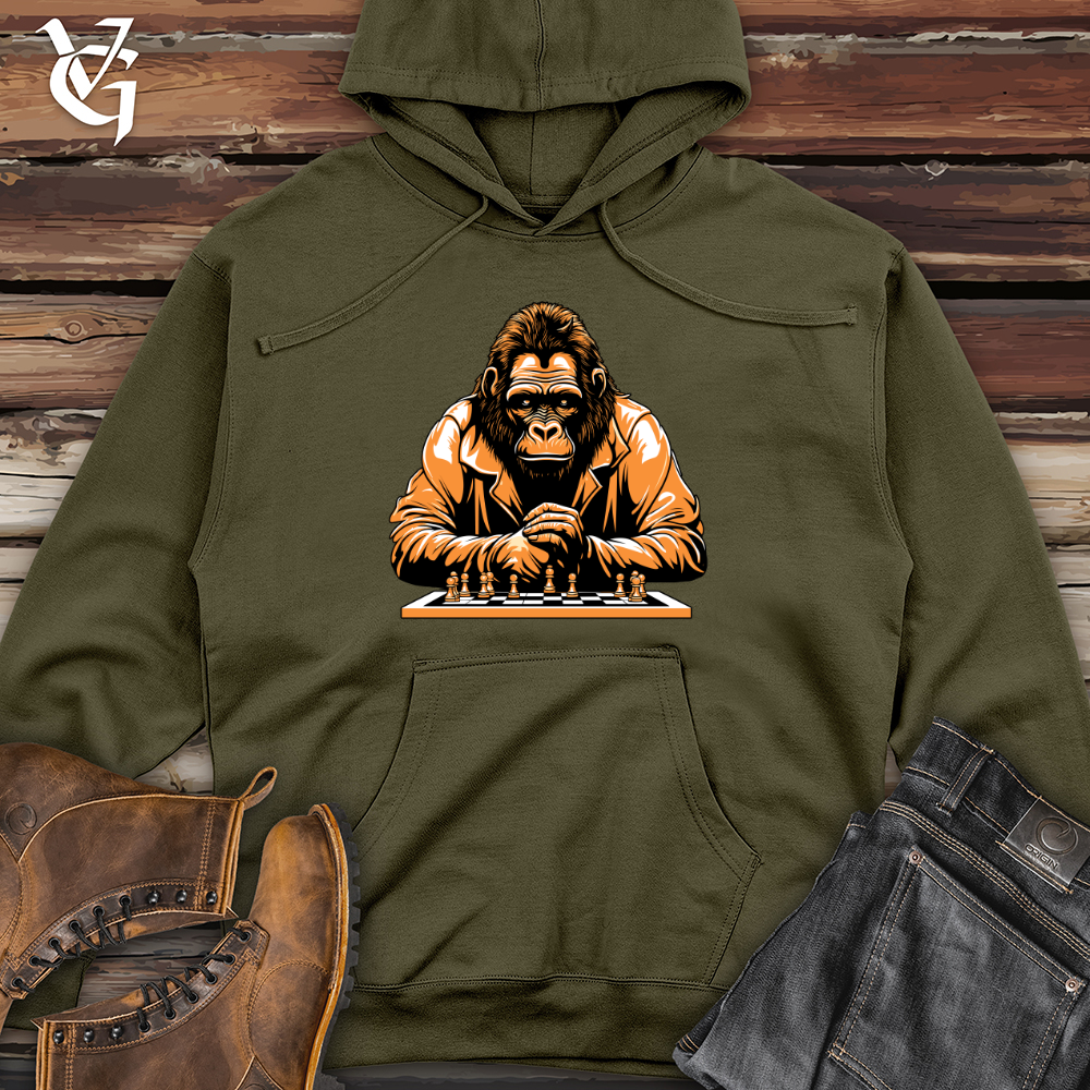 Viking Goods Strategic Ape Mastermind Midweight Hooded Sweatshirt Army / L