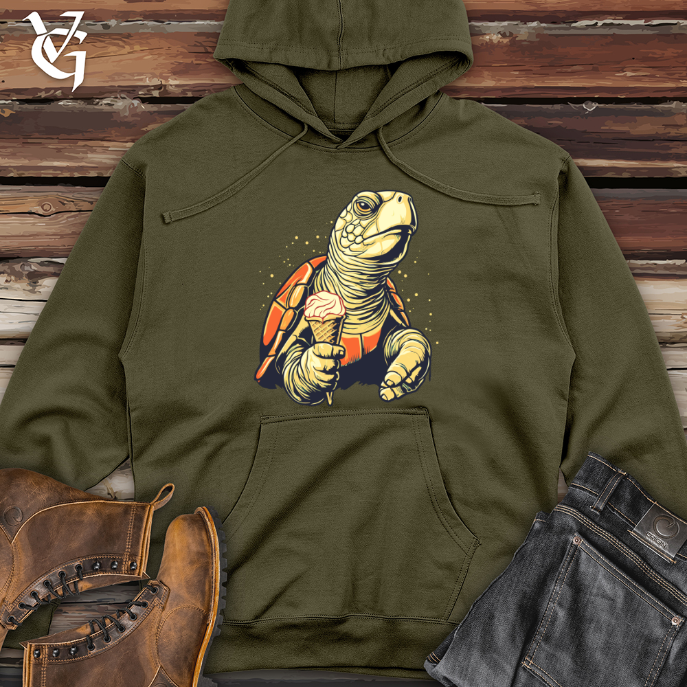 Viking Goods Tasty Terrapin Midweight Hooded Sweatshirt Army / L
