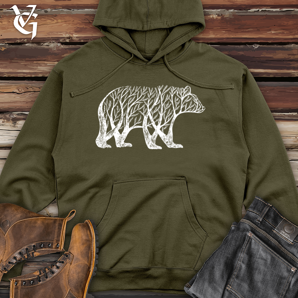 Viking Goods The Bjorn Midweight Hooded Sweatshirt Army / L