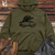 Viking Goods Turtle Surf Club Midweight Hooded Sweatshirt Army / L