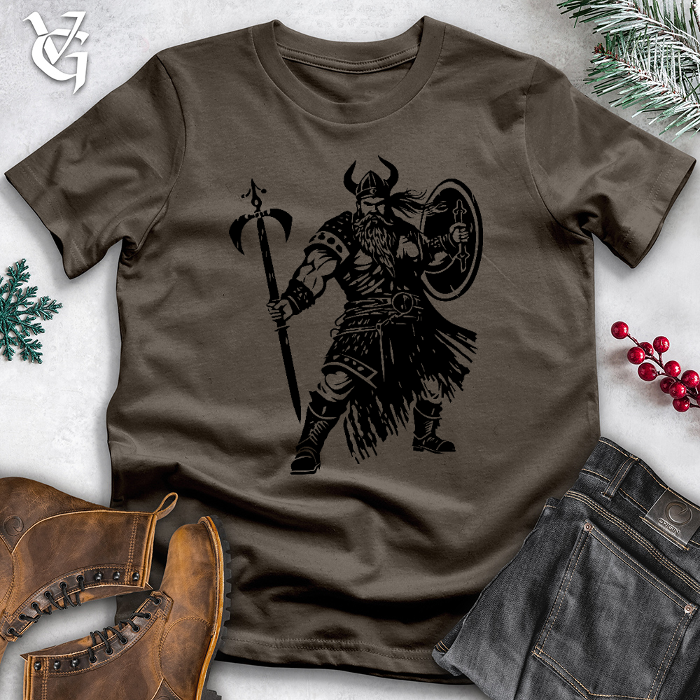 Viking Goods Viking Warrior Cotton Tee Army / L
