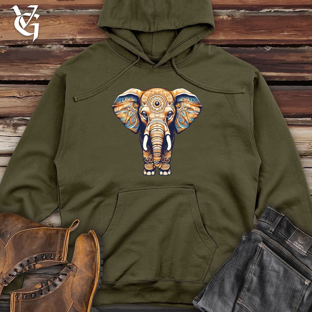 Viking Goods Vintage Pachyderm Plaything Midweight Hooded Sweatshirt Army / L