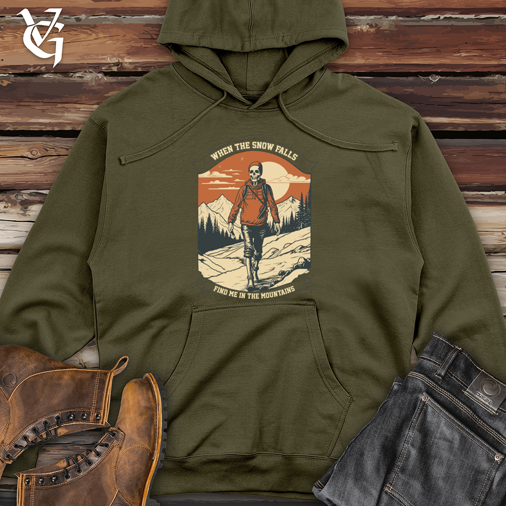 Viking Goods Vintage Snowstrider 02 Midweight Hooded Army / L