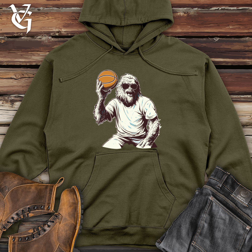 Viking Goods Yetti Hoops Midweight Hooded Sweatshirt Army / L