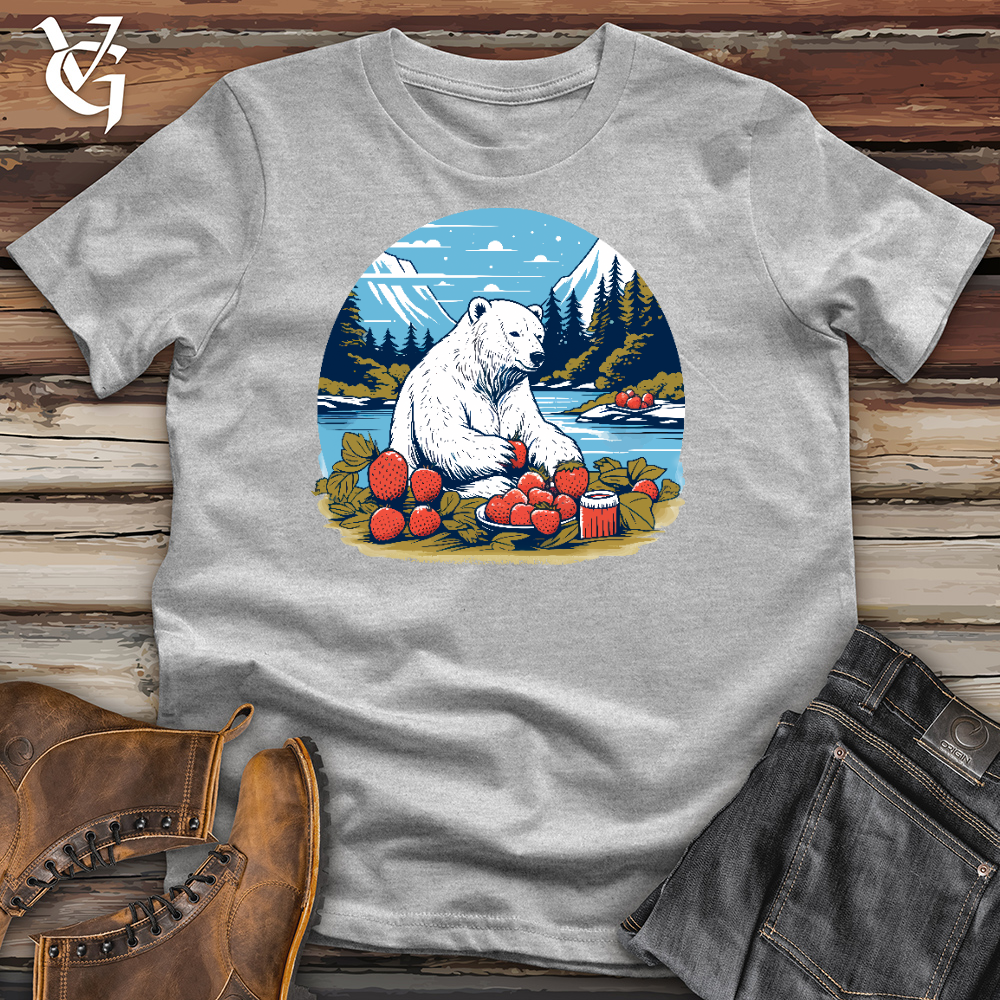 Viking Goods A Bear Enjoy the Nature Cotton Tee Ash / L