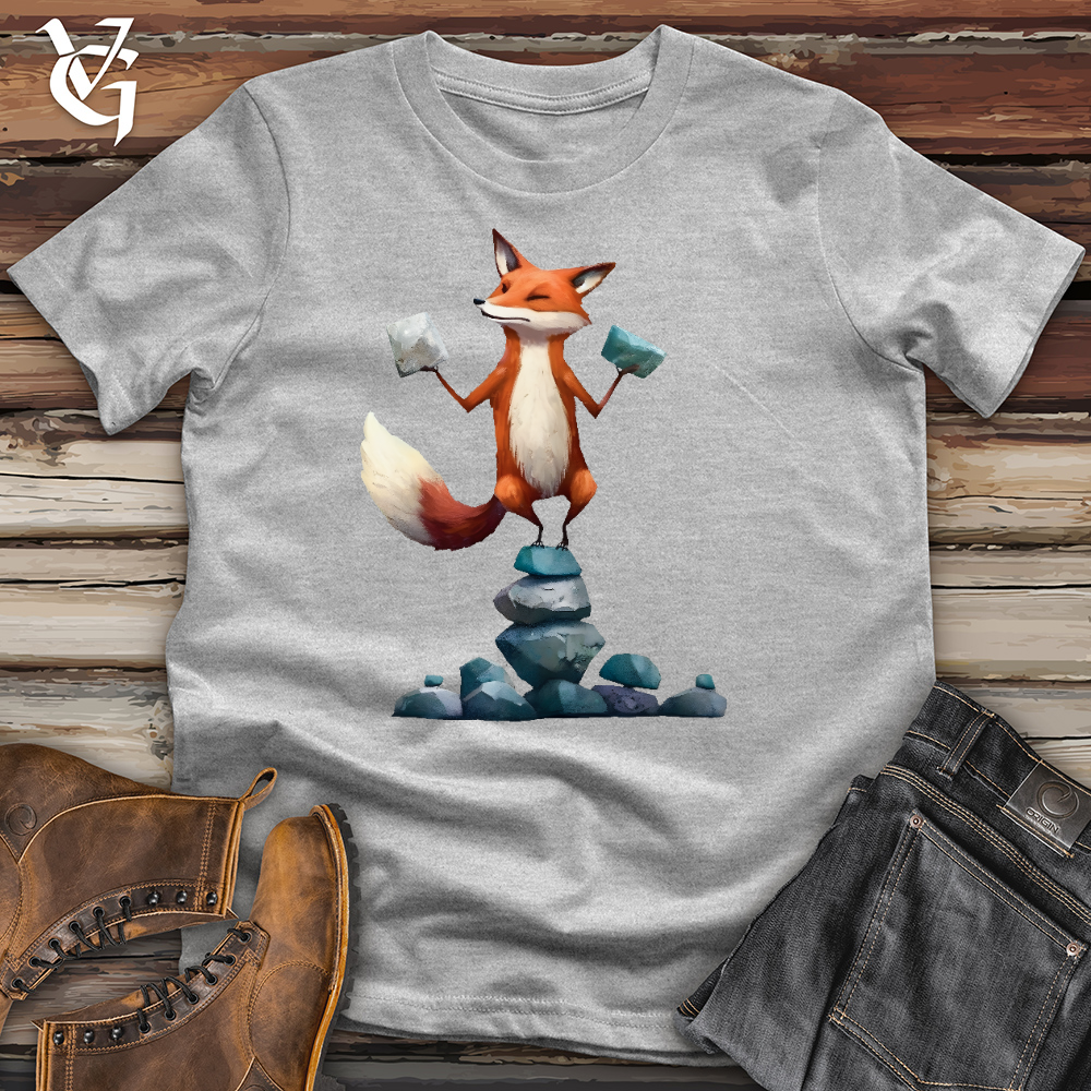 Viking Goods Balanced Fox Cotton Tee Ash / L