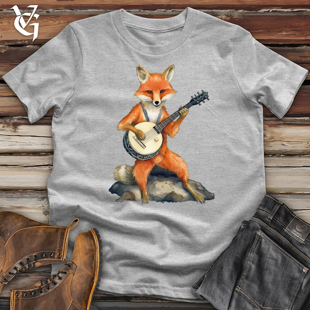Viking Goods Banjo Fox Cotton Tee Ash / L