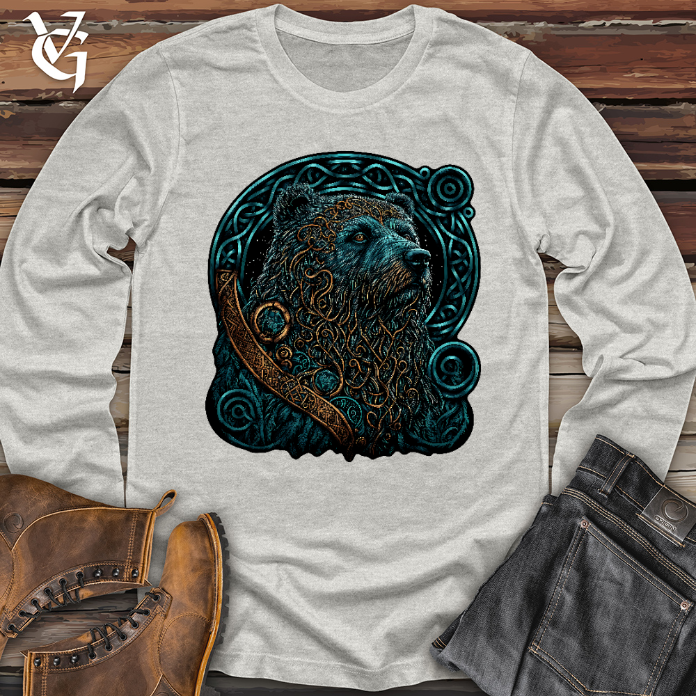 Viking Goods Bear of Wisdom Long Sleeve Ash / L