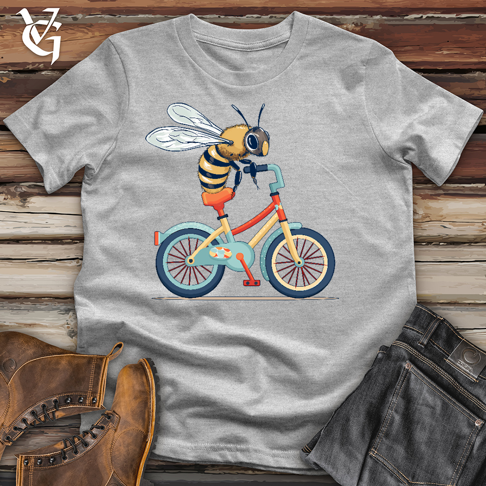 Viking Goods Bee Biker Cotton Tee Ash / L