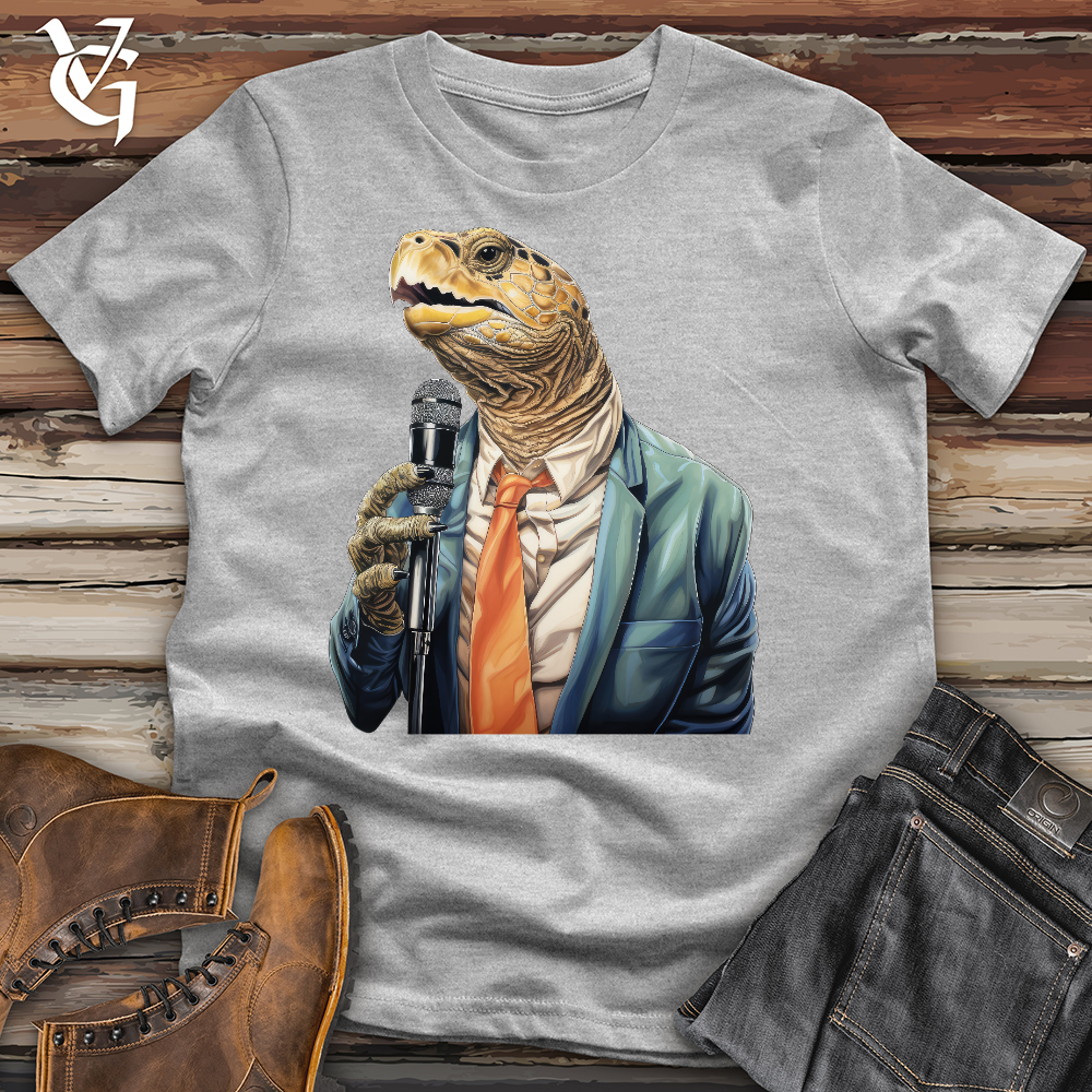 Viking Goods Charismatic Turtle Speaker Cotton Tee Ash / L