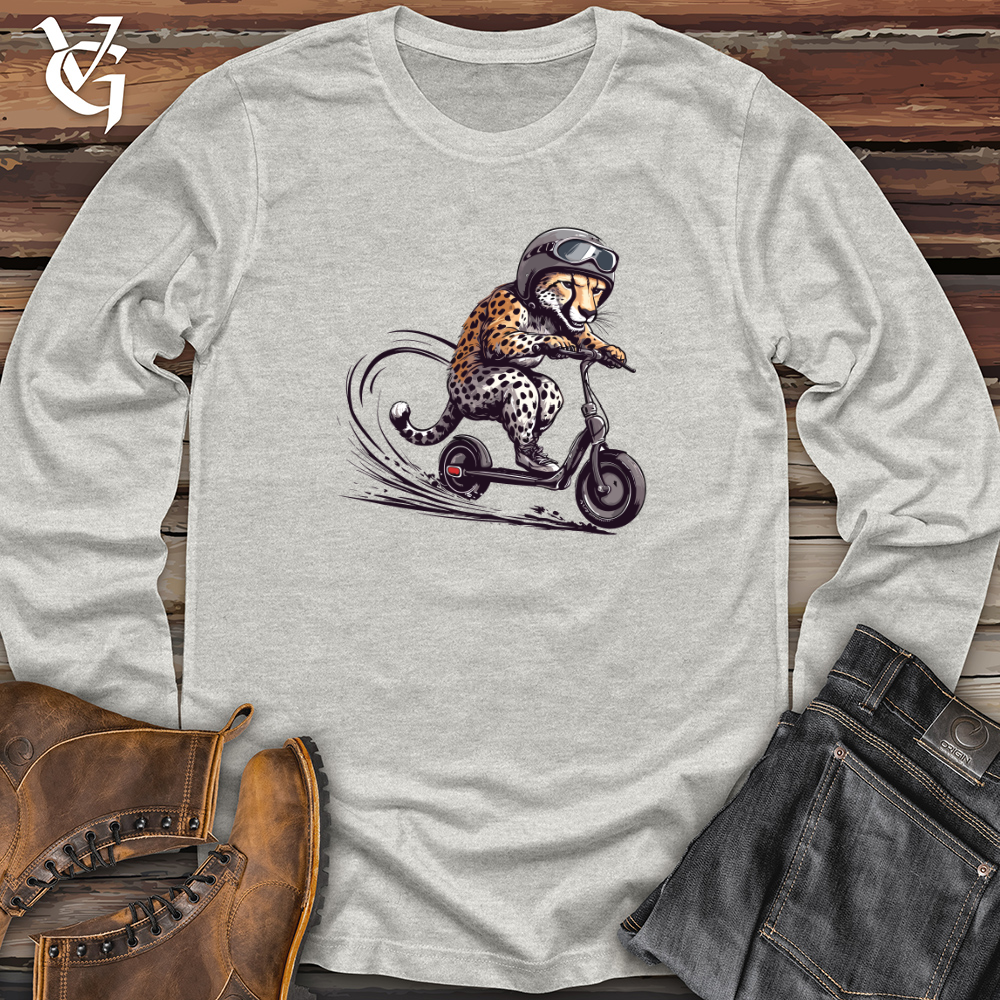 Viking Goods Cheetah Scooter Rush Long Sleeve Ash / L