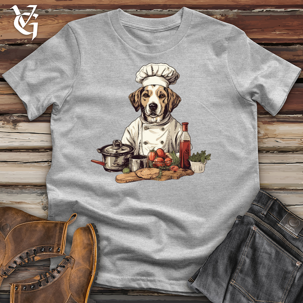 Viking Goods Doggy Chef Cotton Tee Ash / L