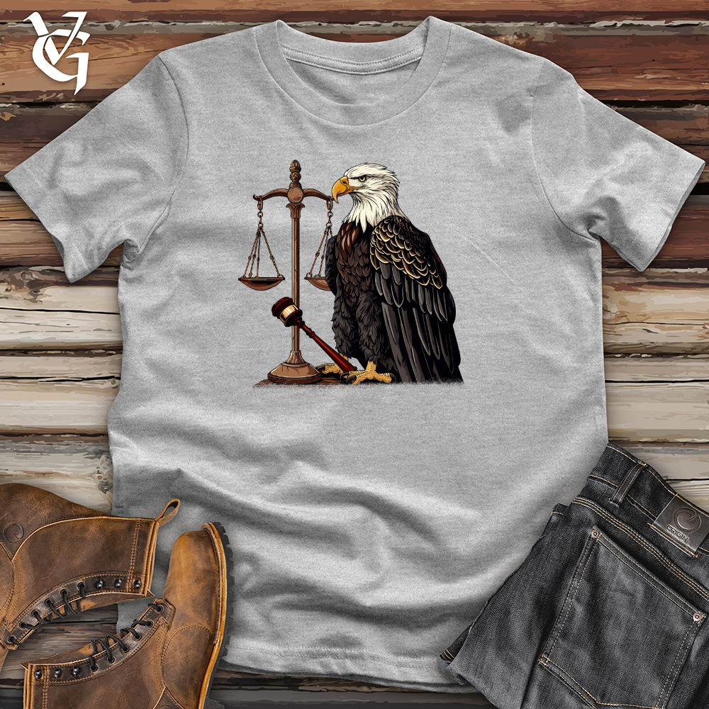 Viking Goods Eagle Justice Emblem Cotton Tee Rust / L