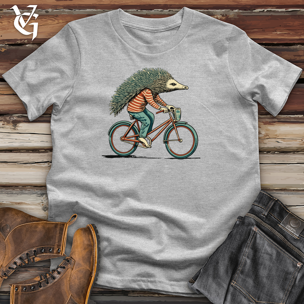 Viking Goods Echidna Cycle Spiny Spin Adventure Cotton Tee Rust / L