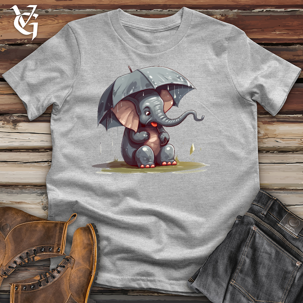 Viking Goods Elephant In a Deluge Cotton Tee Ash / L