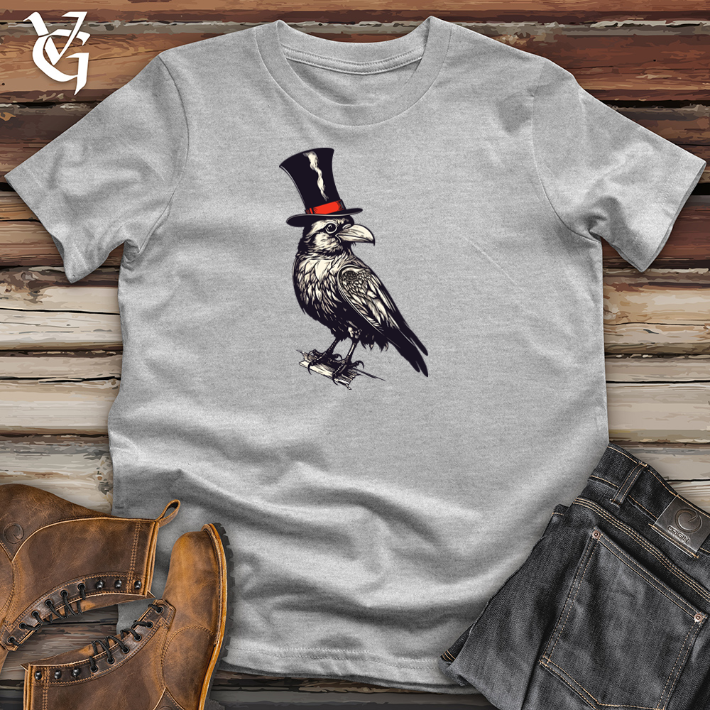 Viking Goods Enchanter Raven Elegance Cotton Tee Ash / L