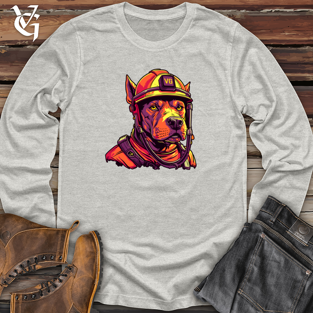 Viking Goods Firefighter Hero Hound Long Sleeve Ash / L