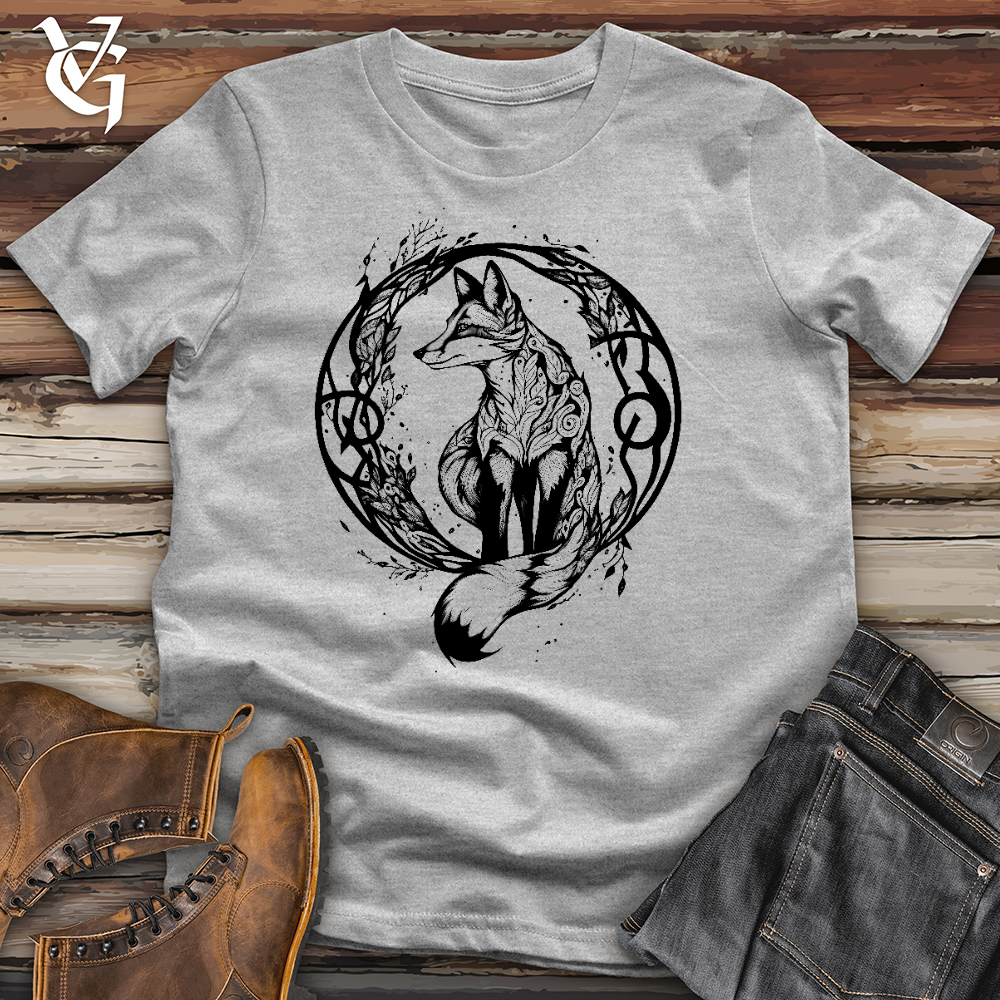 Viking Goods Fox Tattoo Cotton Tee Ash / L