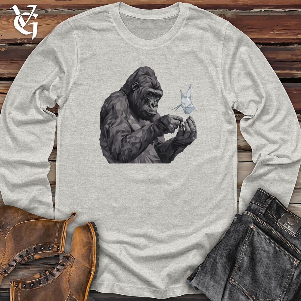 Viking Goods Gorilla Origami Focus Long Sleeve Ash / L