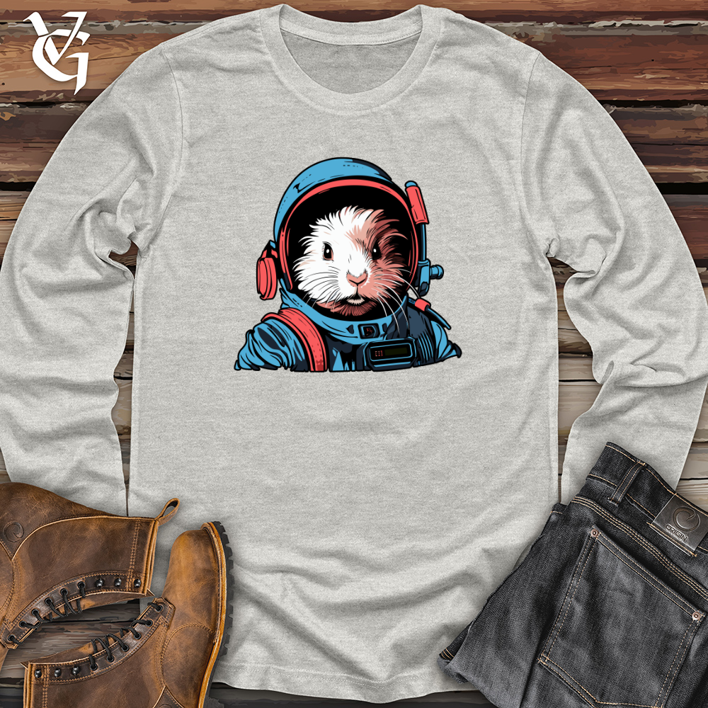 Viking Goods Guinea Pig Astronaut Long Sleeve Ash / L
