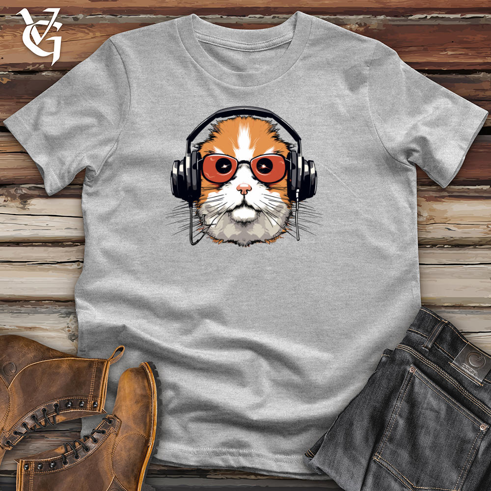 Viking Goods Hamster Headphone Harmony Cotton Tee Ash / L