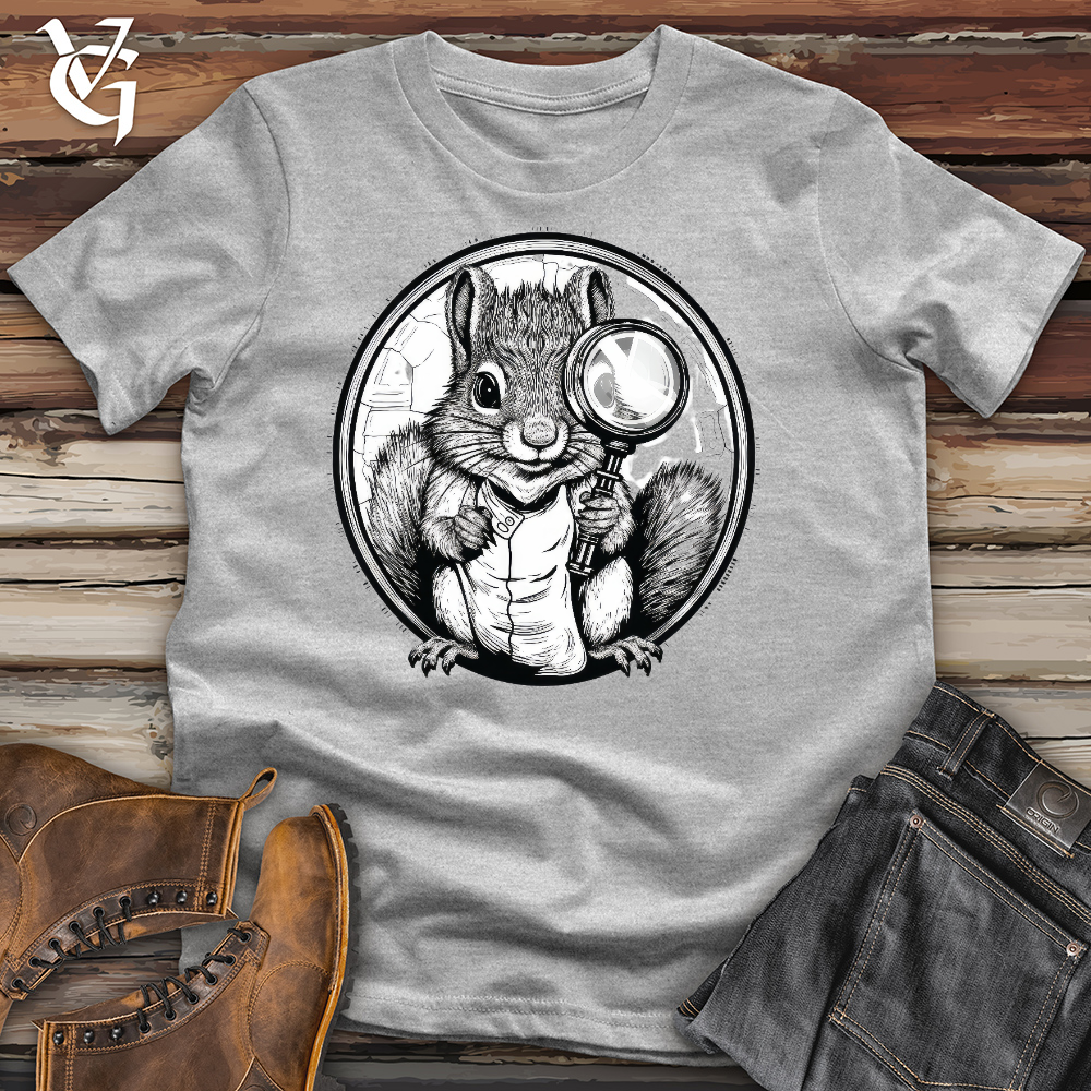 Viking Goods Inspector Squirrel Cotton Tee Ash / L