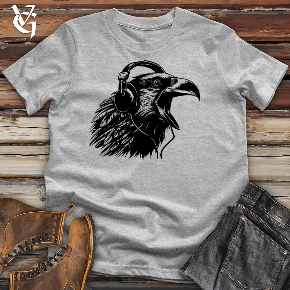 Viking Goods Mic- Check Raven Beats Cotton Tee Ash / L