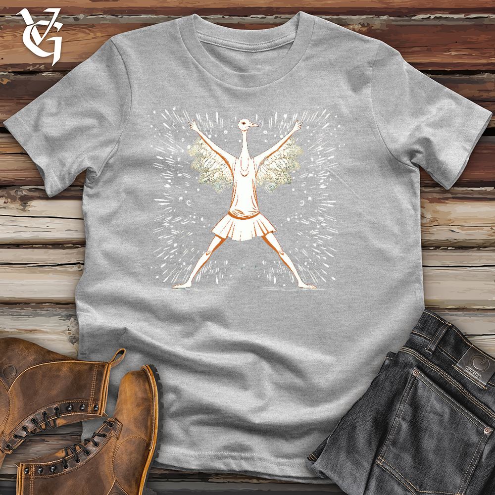 Viking Goods Ostrich Yoga Instructor Cotton Tee Ash / L