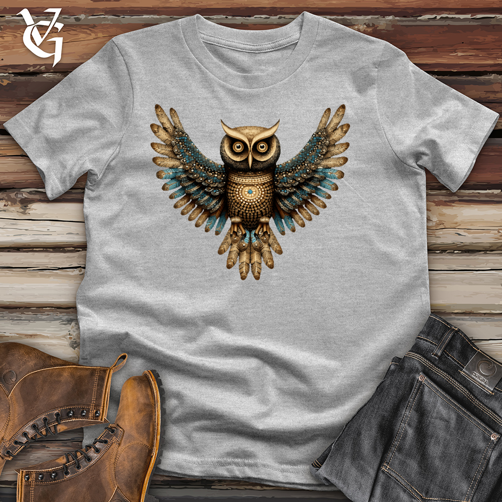 Viking Goods Owl Arise Cotton Tee Ash / L