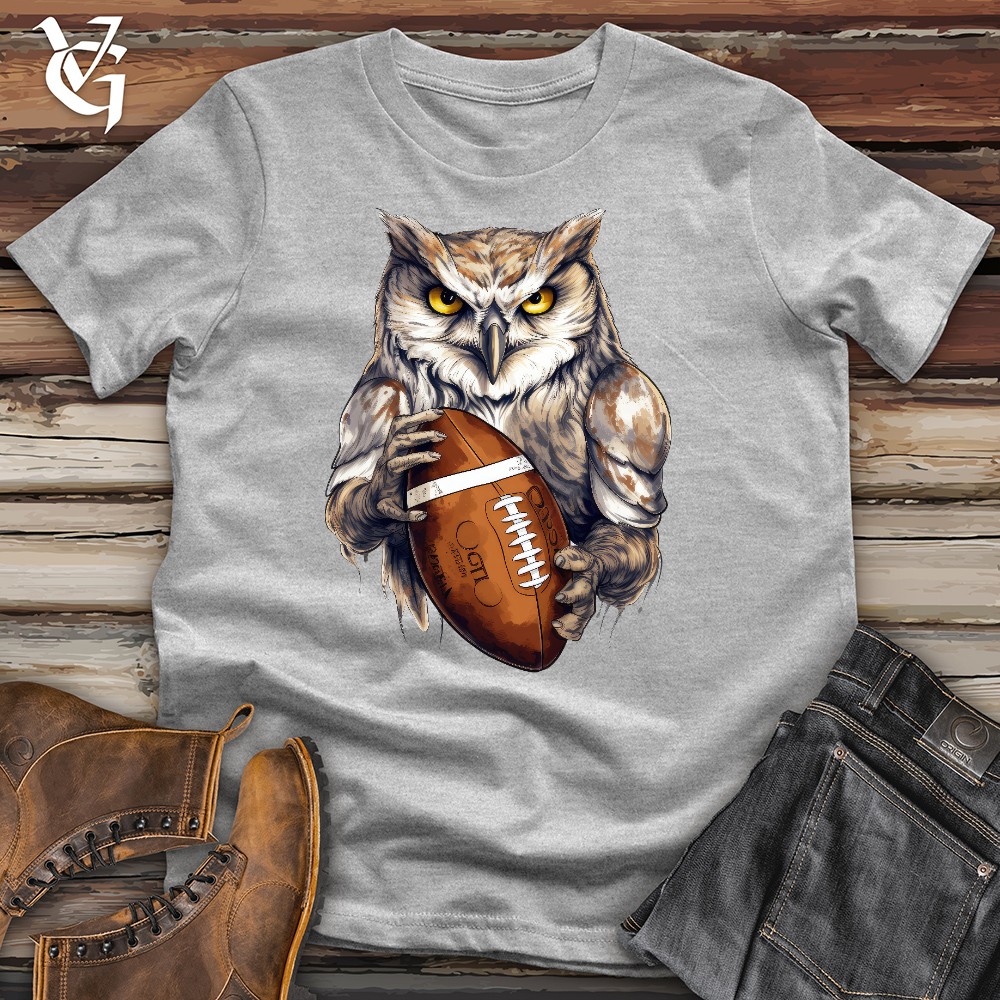 Viking Goods Owl Quarterback Cotton Tee Ash / L
