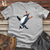 Viking Goods Penguin Sliding Fun Cotton Tee Rust / L