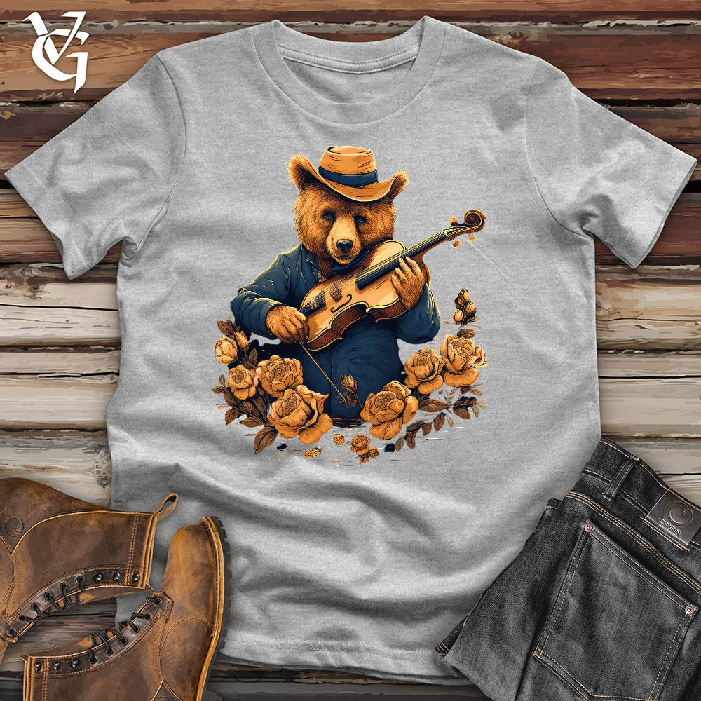 Viking Goods Professional Bear Violinist Cotton Tee Ash / L